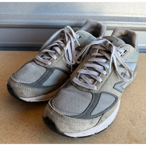 NEW BALANCE 990V5 M990GL5‎ Grey Gray Sneakers Shoes Sz 9 USA Made
